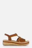 Rieker Sandalen cognac Synthetisch - Dames - Maat 38