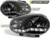 VW Golf 4 (1997-2003) LED-dagrijverlichting, designkoplampen, noir