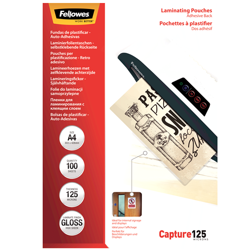 Fellowes 5328502 - Lamineerfilms - 100 stuks
