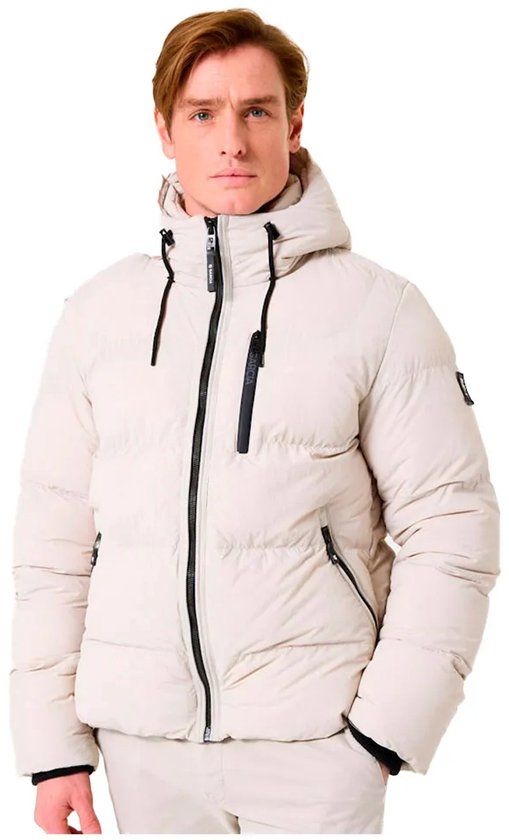 Garcia Heren Puffer Jas GJ510905 Winter White L