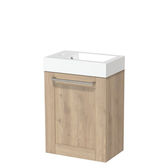 Maxaro Modulo Toiletmeubel 40 cm Lichtbruin Eiken