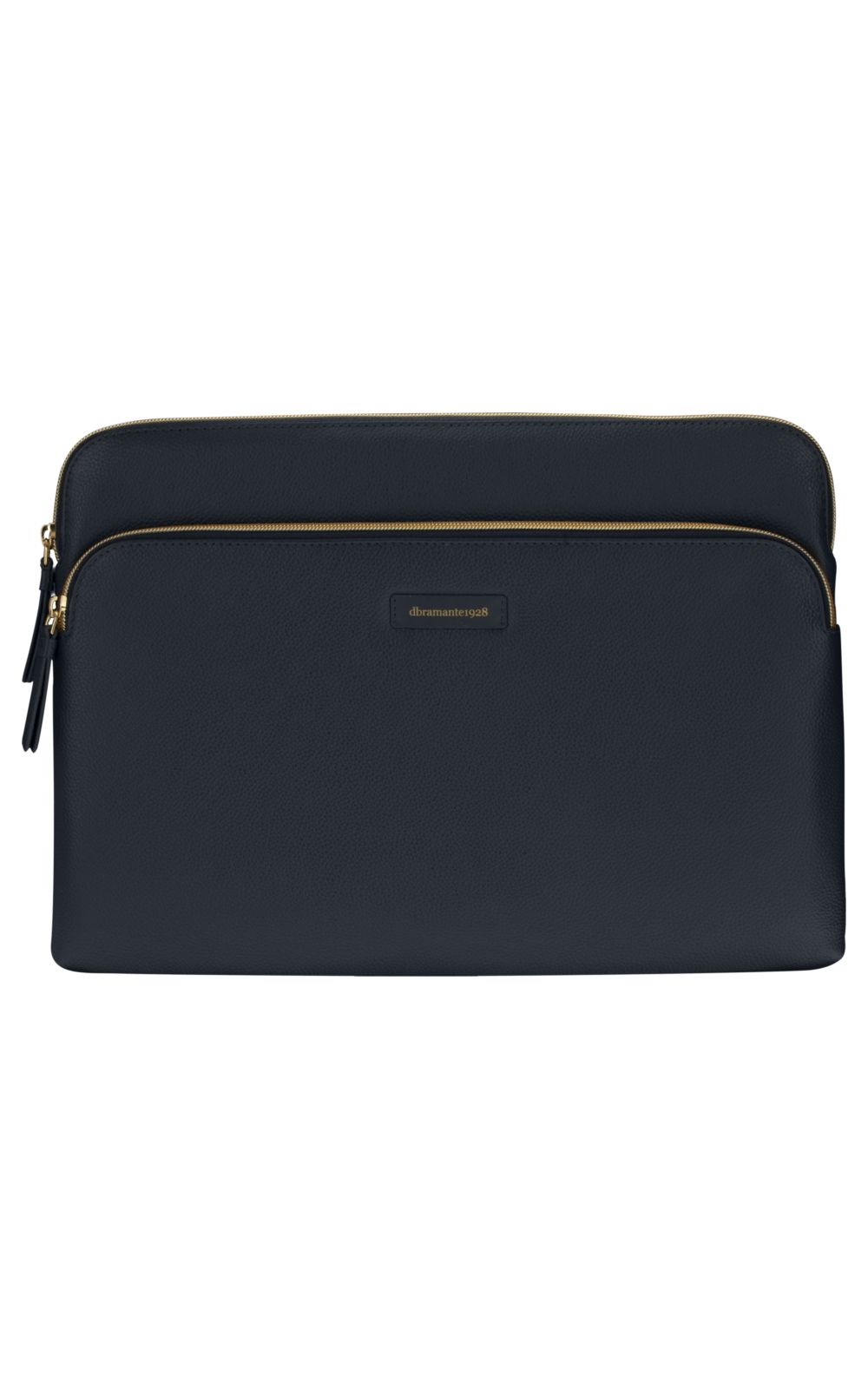 dbramante1928 Paris+ Sleeve 14 inch - Echt Leer - MacBook Pro - Pacific Blue