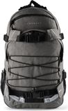 Forvert Canvas Laptop Louis Unisex Rugzak - Donkergrijs