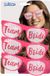 Boland - Set 3 partybrillen 'Team bride' Roze