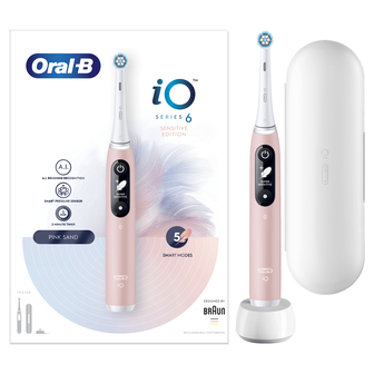 Oral-B iO 6 Sensitive Edition Elektrische Tandenborstel - Roze