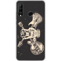 Huawei P30 Lite Stay rock bedrukt siliconen hoesje
