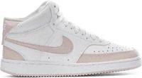 Nike Court Vision Mid Dames Hoge Sneakers Wit/Lichtbruin