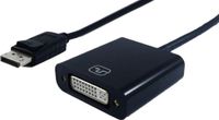 Standard DisplayPort 1.1 naar DVI adapter (1920 x 1200) / zwart - 0,15 meter