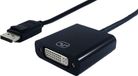 Standard DisplayPort 1.1 naar DVI adapter (1920 x 1200) / zwart - 0,15 meter