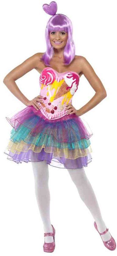 Snoepjeskostuum voor vrouwen - Verkleedkleding - Medium - Multicolor