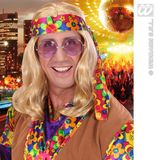 Finidi Hippie pruik John Lennon blond