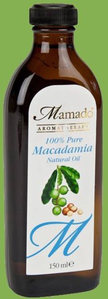 Mamado Macadamia olie puur - 150 ml - Badolie