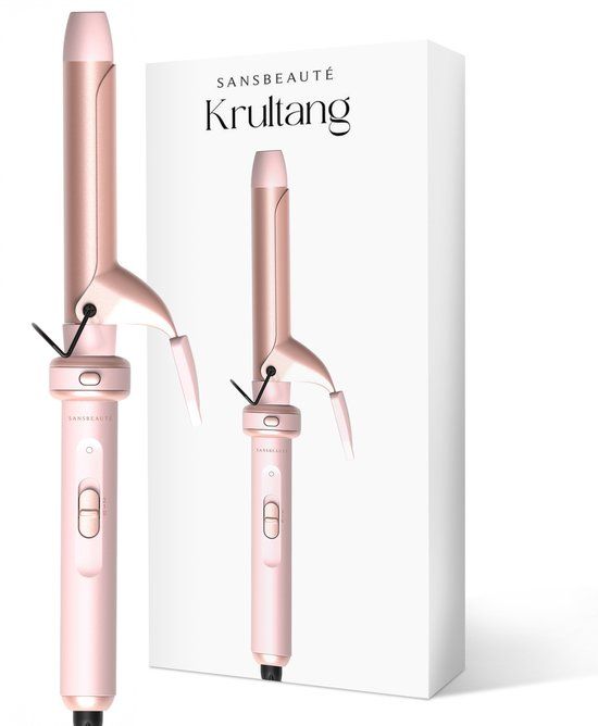 Sansbeauté® Krultang met Klem - 25mm - Keramische Haarkruller