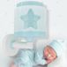 Dalber Baby Dreams wandlamp kinderkamer ster blauw