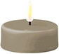 LED Waxinelicht - 3D Vlam - 2 Stuks - Sand - Deluxe HomeArt