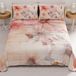 PETTI Artigiani Italiani - Sprei voor Frans bed, 220 x 260 cm, 100 g/m², omkeerbaar, voor Frans bed, licht dekbed, bloemenpatroon 1, 100% Made in Italy