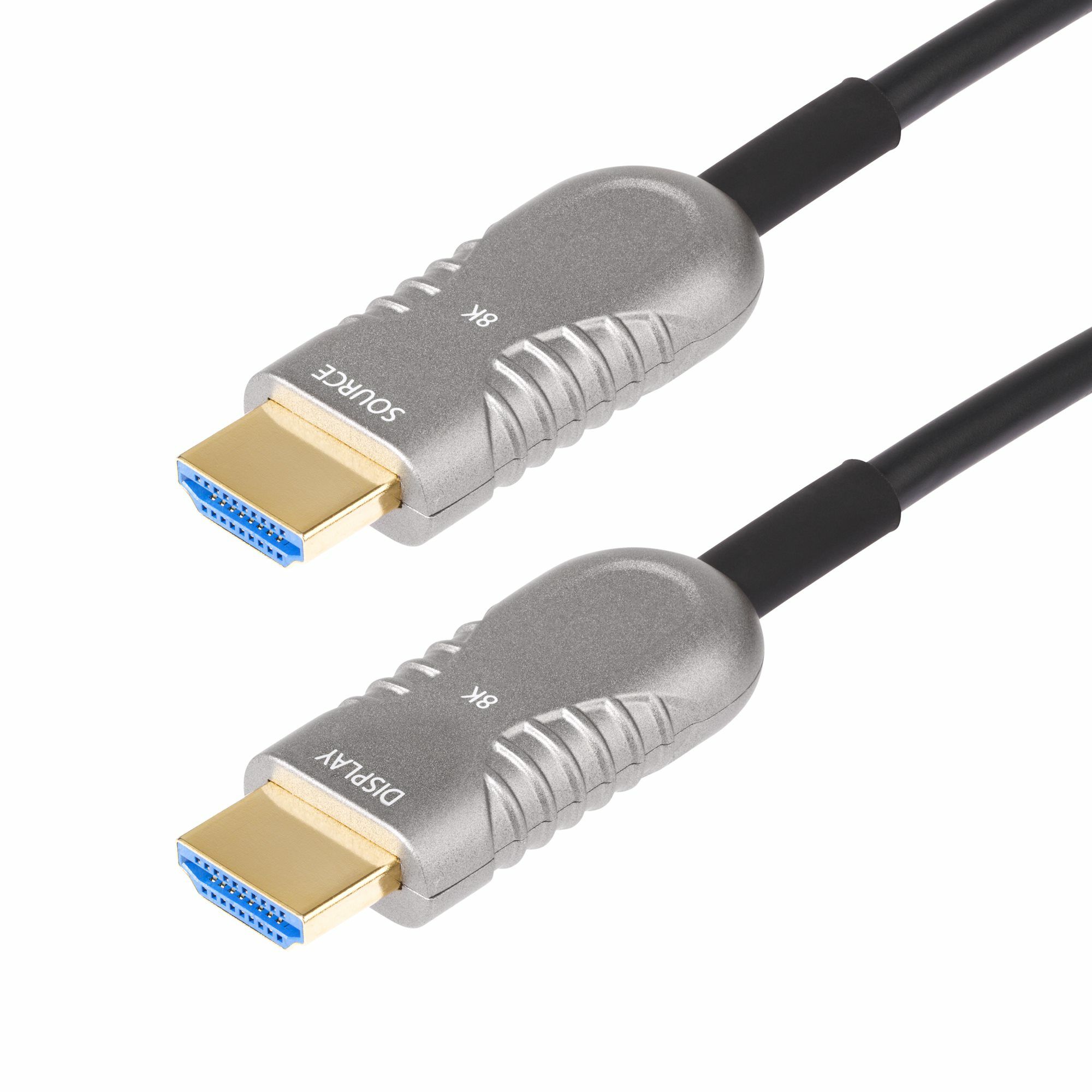 StarTech.com 30,4m Hybride Actieve Optische HDMI 2.1 Kabel (AOC), CMP, Plenum Rated, 8K Ultra High Speed HDMI 2.1/2.0 Optische Kabel, 48Gbps, 8K 60Hz/4K 120Hz, HDR10+/FRL/TMDS/eARC
