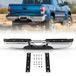 VEVOR Pare-chocs arrière, compatible avec 1999-2007 Ford F250/Ford F350 Super Duty, pare-chocs arrière en acier chromé, pare-chocs arrière de remplacement avec éclairage de plaque d'immatriculation et marchepied, pour FO1101141