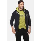 Jan Vanderstorm heren Sweatvest - 6XL - Zwart