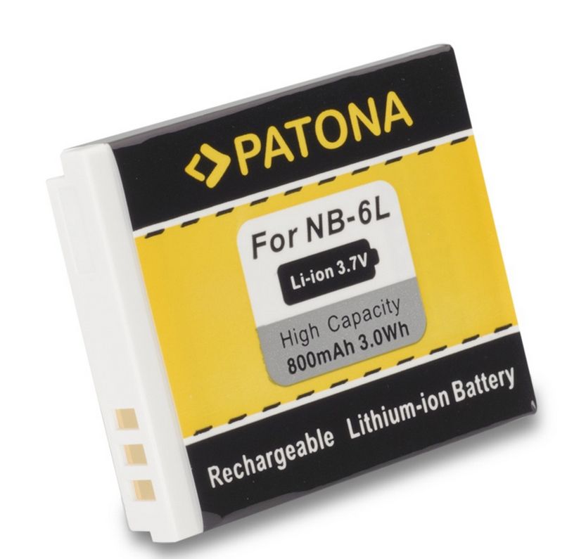PATONA 1006 NB-6L 800mAh Li-Ion Camera Battery