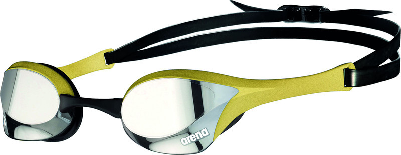 Arena Cobra Ultra Swipe Mirror Goggles, silver/gold