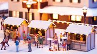 Noch H0 65610 Combi-set Op de kerstmarkt