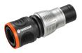 Gardena 18253-50 Raccords de tuyau d'arrosage Métal Noir, Orange, Argent