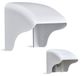 Cache-sonnette extérieur, 1 pièce, blanc, protection contre la pluie, plastique, protection contre la pluie, cache-bouton de sonnette étanche, bouton de sonnette, sonnette extérieure