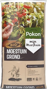 Pokon Bio Moestuingrond - 20l - Potgrond Moestuin - Turfvrij