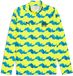 PUMA Trainingshirt Warm up 1/4 zip OM 2025/26 Blauw/Geel Heren XL