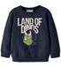 NAME IT Sweatshirt crème / marine / olijfgroen