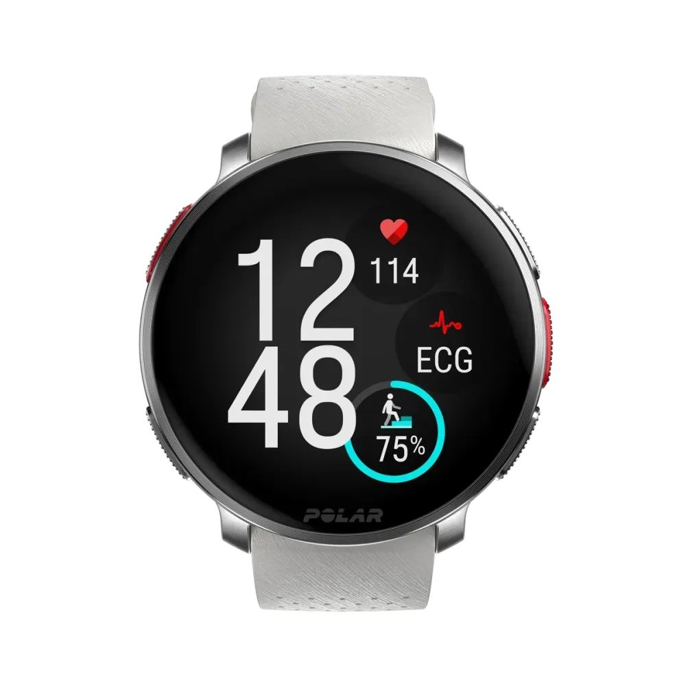 Polar VANTAGE V3 Sport Smartwatch - Zilver/Abrikoos