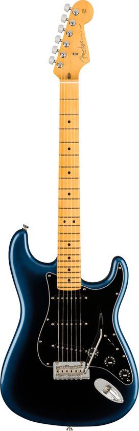 Fender American Professional II Stratocaster Dark Night MN - ST-Style elektrische gitaar