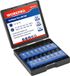 WORKPRO Jeu de 16 embouts de tournevis, jeu d'embouts 1/4", tête TORX S2, douille magnétique, avec boîte de rangement
