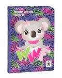WWF Schoolagenda 2025-2026, officieel WWF, dagboek 12 maanden, ideaal voor basis- of middelbare school, met vaste omslag en 352 gekleurde pagina's, 13 x 17,8 cm