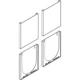 Afdekkappen Icecat Afdekkappen Ordena 70 F hoekig kunststof ruw 19000