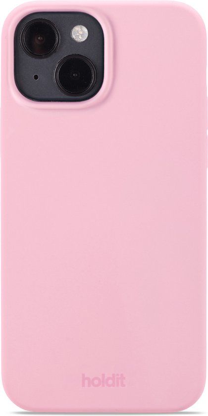 Holdit Silicone Case geschikt voor Apple iPhone 14 / 13 - Roze