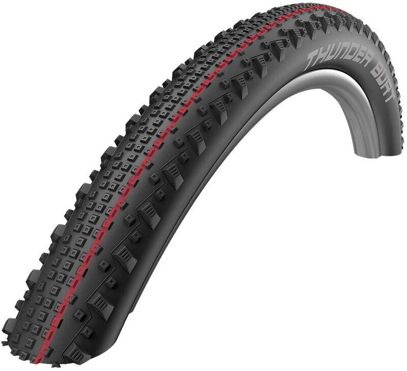 Schwalbe Unisex - banden voor volwassenen ThunderBurt HS451 SG, zwart, 27 inch