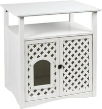 Kerbl Helena Kattenmeubel - Wit - 64 x 46 x 65 cm