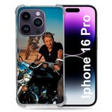 Cokitec Apple iPhone 16 Pro Versterkte Hoes Muziek Johnny Hallyday Moto