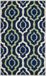 Safavieh Vloerkleed Mykonos Wol Donkerblauw 91 x 152 cm
