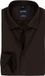 OLYMP Luxor modern fit chemise - structure - noir brun - Repassage facile - Tour de cou : 46 (taille UE : XXL)