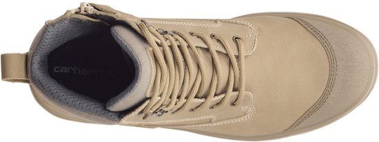 Carhartt Detroit Khaky S3 SRC HRO Werkschoenen met rits - Heren - Bruin - Maat 45