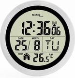 Technoline Radio gestuurde badkamerklok - Wandklok met zuignappen - Thermometer - Datum