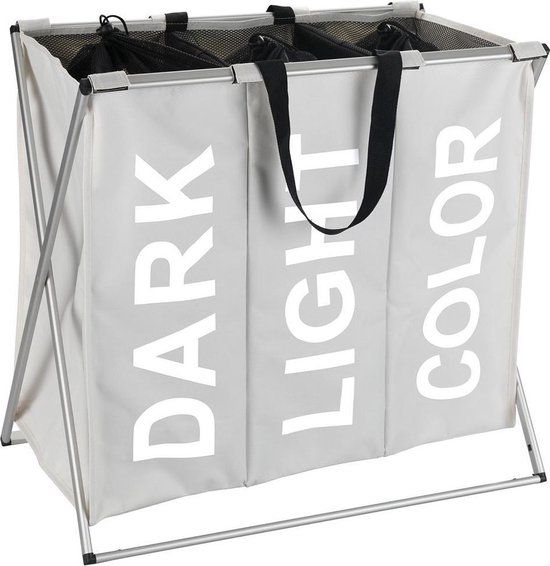 Wenko Wasverzamelaar Trio Beige - 130 l - 3 Compartimenten