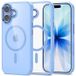 Tech-Protect Magmat Hoesje voor iPhone 17, Blauw/Transparant, MagSafe Compatibel