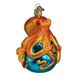 Old World Christmas Octopus Glasgeblazen Ornament