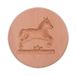 Staedter Paard Springerles Model, 8 cm, Peer Boom, Bruin
