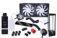 Alphacool 11992 Waterblok 12 cm Noir, Transparent
