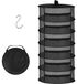 Omgoods - Spiced Drying Rack - Filet de séchage suspendu avec fermetures éclair 60 x 120 cm